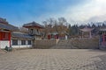 Winter in Temple of Meng Jiangnu, China