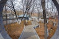 Winter in Temple of Meng Jiangnu, China