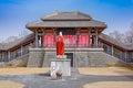 Winter in Temple of Meng Jiangnu, China