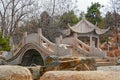 Winter in Temple of Meng Jiangnu, China