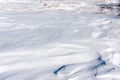 Winter textured backdrop with snow surface pattern Royalty Free Stock Photo