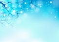 Winter theme background 2 Royalty Free Stock Photo