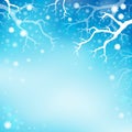 Winter theme background 3 Royalty Free Stock Photo