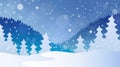 Winter theme landscape 4 Royalty Free Stock Photo