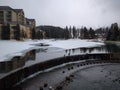 Winter time in Breckenridge Colorado Royalty Free Stock Photo