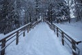 Winter time in Espoo Finland bright mordern buildings