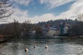 Winter at Otocec Castle, Slovenia