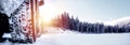 Winter tire. Detail of car tires in winter on the road covered with snow. Royalty Free Stock Photo