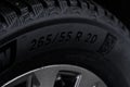 Winter tire size types labels