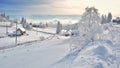 Winter in Transylvania