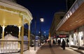 Winter twilight over Storgatan in LuleÃÂ¥