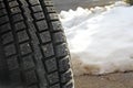 Winter tyres Royalty Free Stock Photo