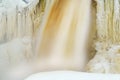 Winter, Upper Tahquamenon Falls Royalty Free Stock Photo