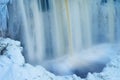 Winter, Upper Tahquamenon Falls Royalty Free Stock Photo