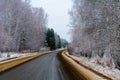 Winter Ural road