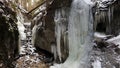 Winter in Piecky gorge , Slovensky raj National park , Slovakia