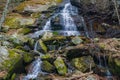 Winter View of Apple Orchard Falls Royalty Free Stock Photo