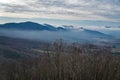 Winter View of the Blue Ridge Mountains