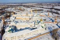 Winter view of the Epiphany Staro-Golutvina monastery in Kolomna