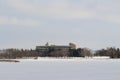 Winter view First Nations University of Canada building