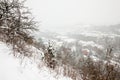 Winter view of Jena Royalty Free Stock Photo
