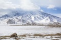 Winter view of Mustagh Ata Mountain