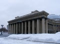 Winter view on Novosibirsk Opera and Ballet Theater