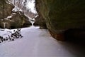 Main waterfall dells Matthiessen State Park Illinois