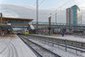 Winter view of raylway station