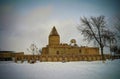 Winter view to Chashma-Ayub Mausoleum, Bukhara, Uzbekistan