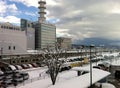 The Winter View of Yamagata City Japan Royalty Free Stock Photo