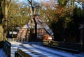Winter in the Village Krelingen, Walsrode, Lower Saxony