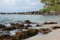 Haleiwa Beach Park On Oahu Island Royalty Free Stock Photo