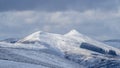 Winter walk in the Pentlands Royalty Free Stock Photo