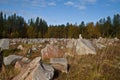 The Winter War Monument near Suomussalmi, Finland