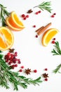 Winter warmer drink background