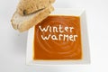 Winter Warmer Tomato soup with Crusty Bread