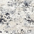 Winter white camouflage, modern fashion design. Army uniform. Camo military grunge dry brush pattern. Royalty Free Stock Photo