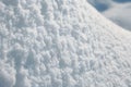 Winter white snow surface Royalty Free Stock Photo