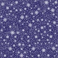 Winter white snowy seamless pattern or backgroun