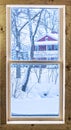 Winter Window Royalty Free Stock Photo