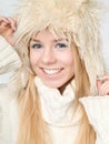 Winter woman Royalty Free Stock Photo