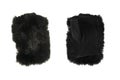winter women gloves with fur