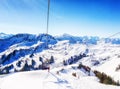 Winter wonder land in Austria Royalty Free Stock Photo