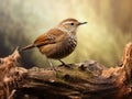 Winter Wren in Woodland Royalty Free Stock Photo