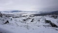 Winterland in Harghita County Romania