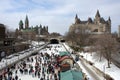 Winterlude in Ottawa Royalty Free Stock Photo