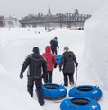 Winterlude Tubing