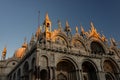 Wintermorning on Piazza San Marco Royalty Free Stock Photo