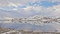 Winterscape in Lofoten Royalty Free Stock Photo